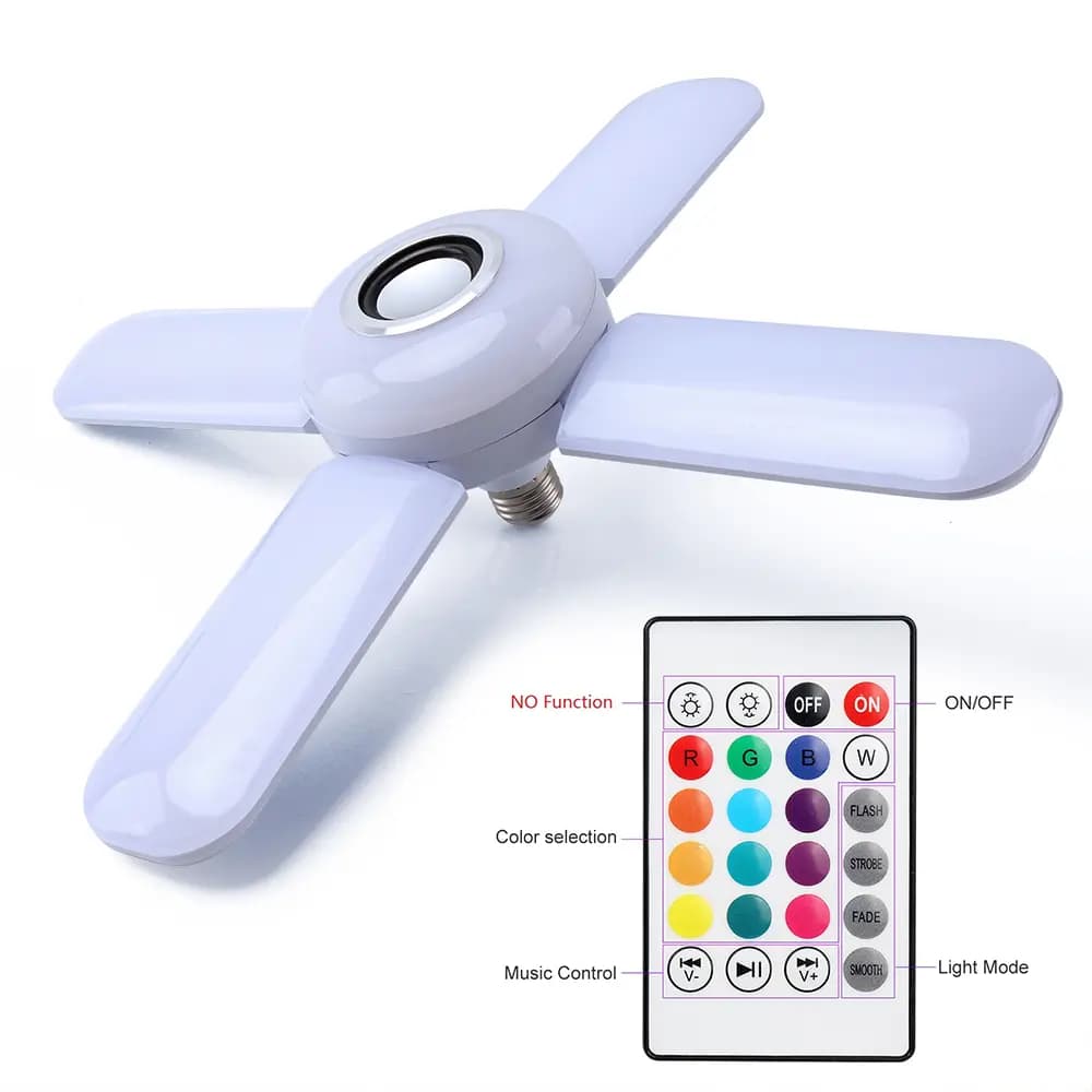 مصباح  و مكبر صوت بلوتوث image 4