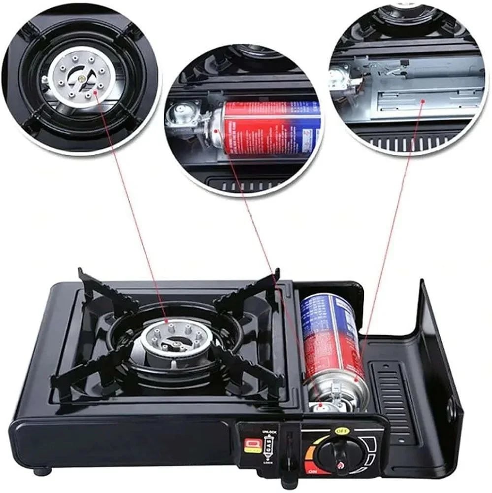 فرن محمول + قارورة غاز مجانا 5