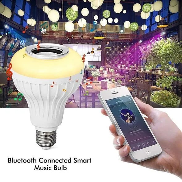 Lampe LED Bluetooth Multi Couleur 1